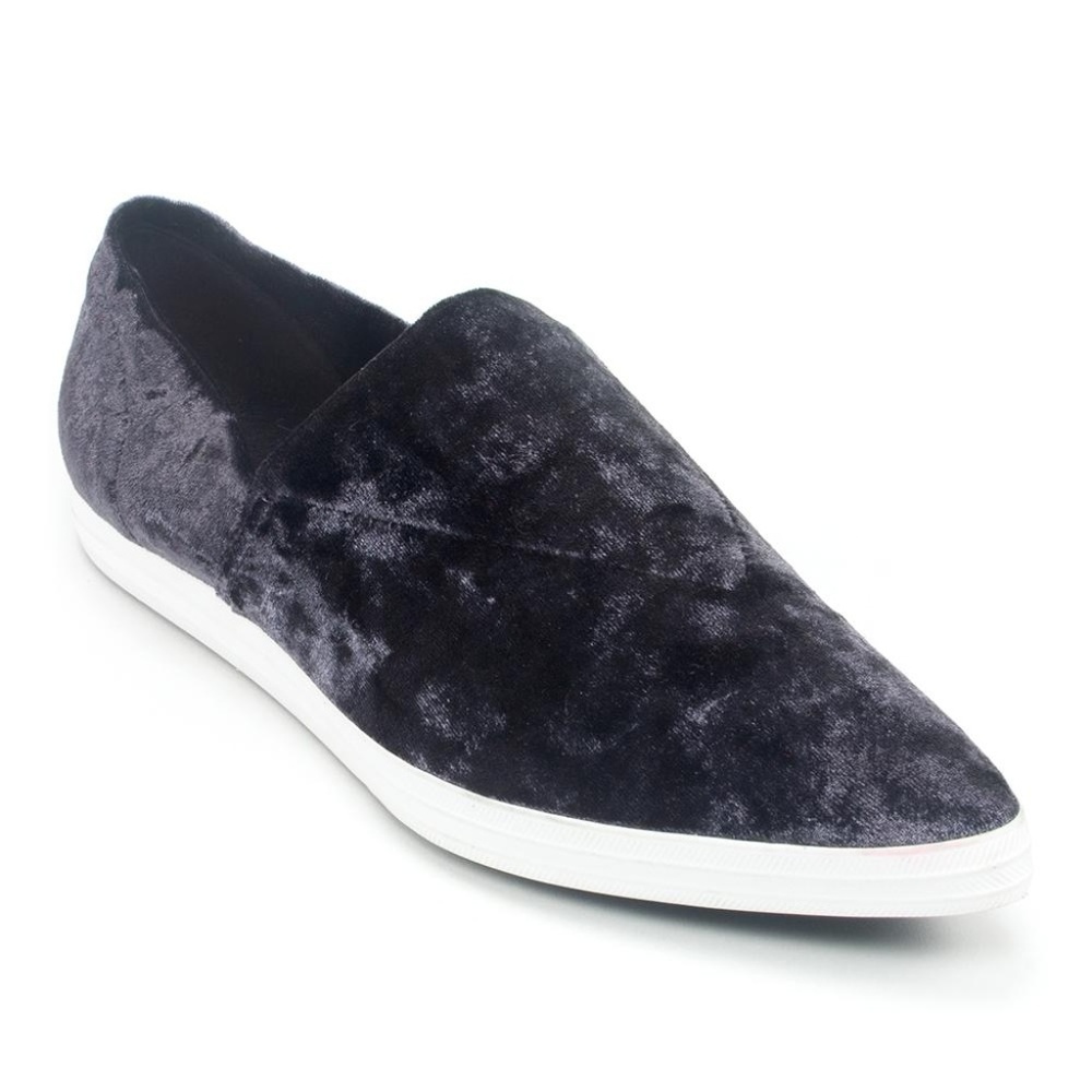 NIB All Black Crushed Velvet Sneaker EU Sizes